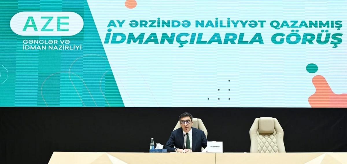 Fərid Qayıbov Azərbaycanı beynəlxalq yarışlarda uğurla təmsil etmiş idmançılarla görüşüb