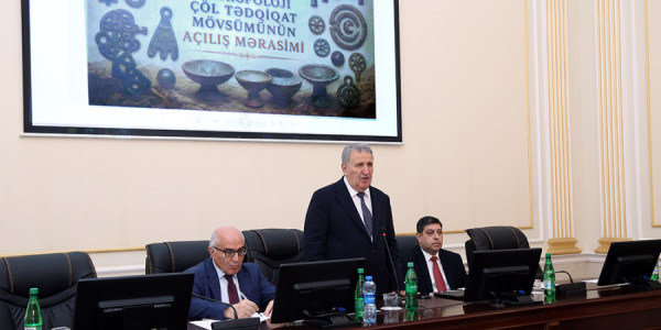 Akademik İsa Həbibbəyli: Arxeoloji tapıntıların elmi mahiyyətinin dolğun şəkildə şərh olunması üçün müxtəlif elm sahələrinin nümayəndələrinin birgə əməkdaşlığı önəmlidir