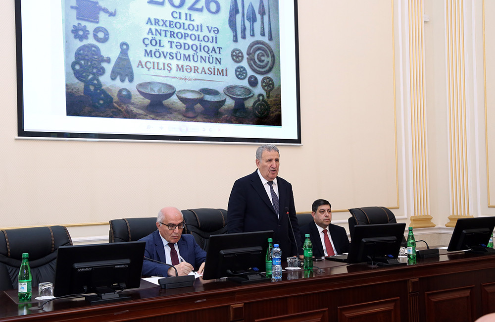 Akademik İsa Həbibbəyli: Arxeoloji tapıntıların elmi mahiyyətinin dolğun şəkildə şərh olunması üçün müxtəlif elm sahələrinin nümayəndələrinin birgə əməkdaşlığı önəmlidir