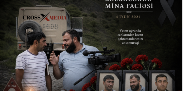 Kəlbəcərdə minaya düşərək şəhid olan jurnalistlərin anım günüdür