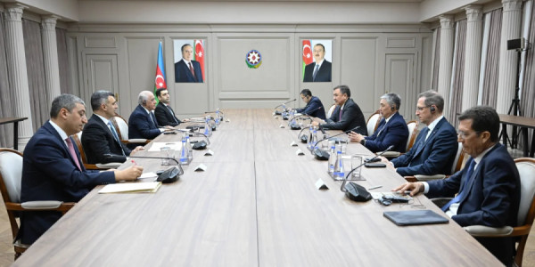 Əli Əsədov TDT ölkələrinin mərkəzi bank rəhbərləri ilə görüşüb