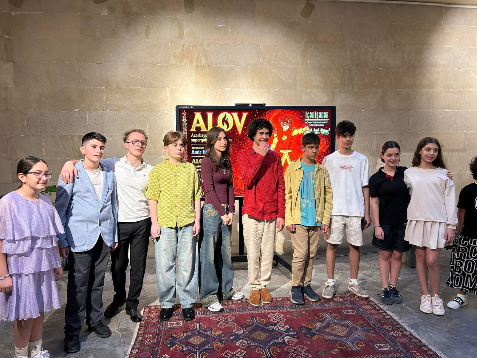 Azərbaycanın ilk milli superqəhrəmanı “ALOV” təqdim edildi