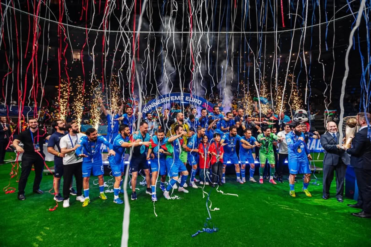 Avropa Minifutbol Federasiyasından Azərbaycan millisinə çempion paylaşımı
