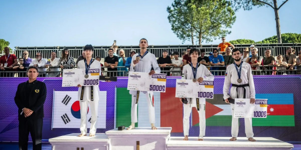 Taekvondoçu Qaşim Maqomedov Romada bürünc medal qazanıb