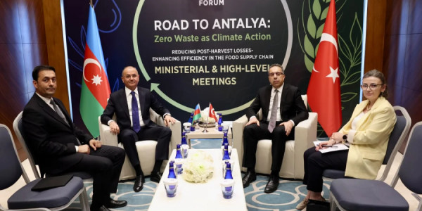 Azərbaycanla Türkiyə arasında "Sıfır Tullantı" konsepsiyası çərçivəsində fikir mübadiləsi aparılıb