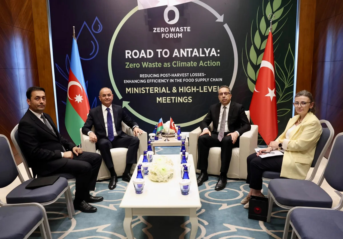 Azərbaycanla Türkiyə arasında "Sıfır Tullantı" konsepsiyası çərçivəsində fikir mübadiləsi aparılıb