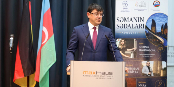 Almaniyada 15 İyun Milli Qurtuluş Günü münasibətilə təntənəli tədbir təşkil olunub