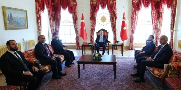 Erməni patriarxı Ərdoğanla görüşdü