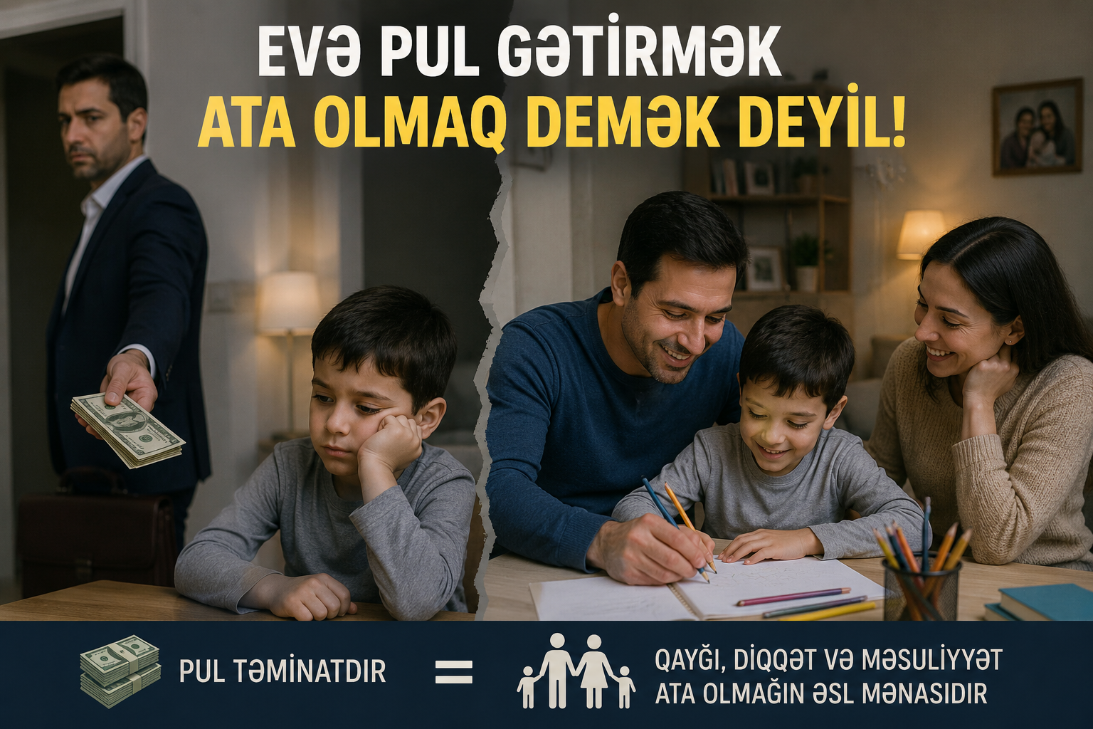 Evə pul gətirmək ailə başçısı olmaq demək deyil– Sosioloq
