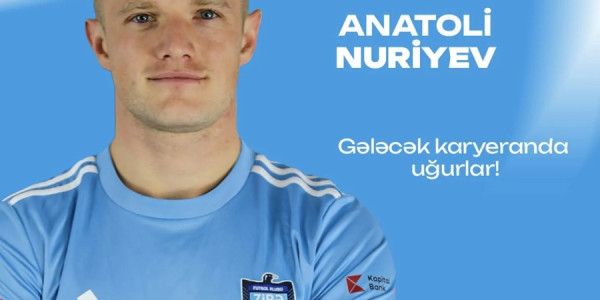 "Zirə" futbolçusu Anatoli Nuriyevlə yolları ayırıb