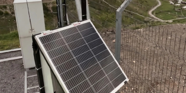 Kəlbəcərdə günəş enerjisi ilə işləyən radiomonitorinq stansiyası istifadəyə verildi