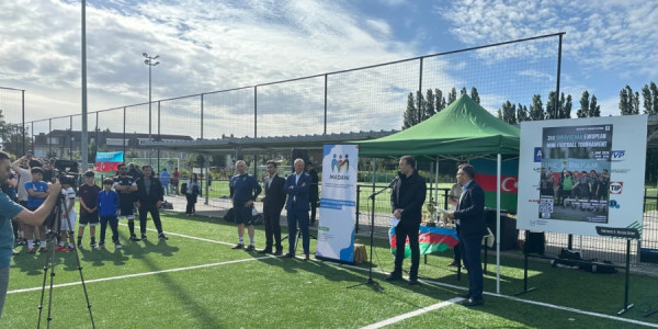 Avropadakı azərbaycanlılar Brüsseldə mini-futbol turnirində bir araya gəlib