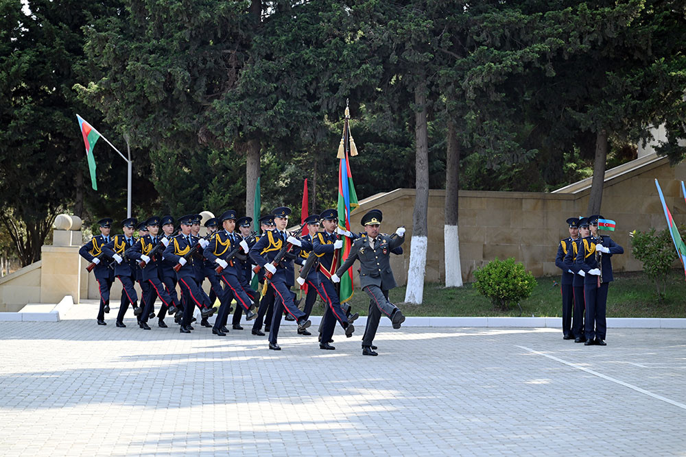 Cəmşid Naxçıvanski adına Hərbi Liseyin növbəti buraxılış mərasimi keçirilib