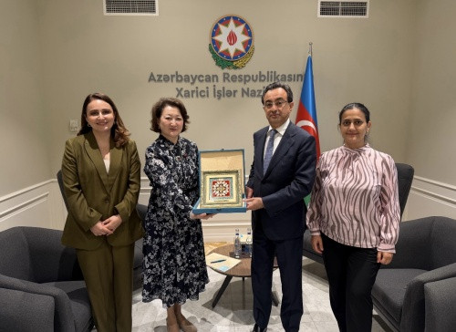 Türk Mədəniyyəti və İrsi Fondu ilə Azərbaycan XİN arasında mədəni irsin qorunması ilə bağlı fikir mübadiləsi aparılıb
