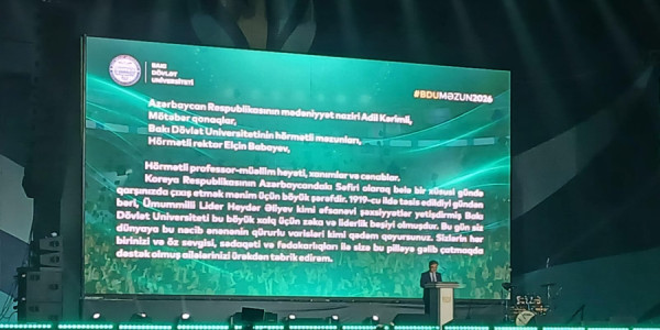Koreya səfiri: Azərbaycan qlobal yaşıl keçidə öncüllük edir