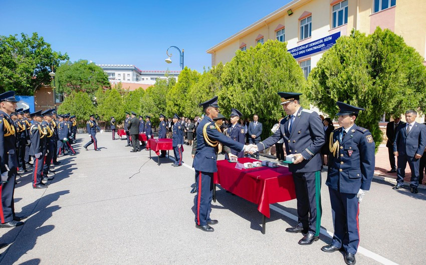 Heydər Əliyev adına Hərbi Liseyin 26-cı buraxılış mərasimi keçirilib
