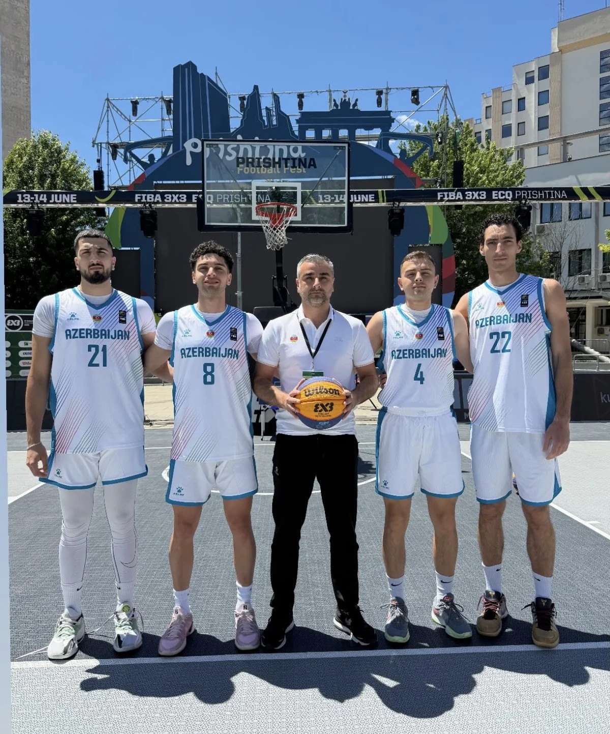 Azərbaycan basketbol üzrə milliləri yarımfinala yüksəlib
