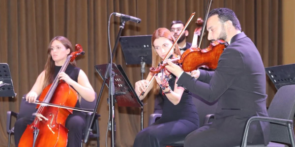 Xankəndi Mədəniyyət Mərkəzində Milli Qurtuluş Gününə həsr edilmiş ilk konsert olub