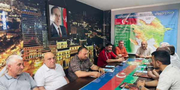 Ukraynanın Krivoy-Roq şəhərində Milli Qurtuluş Günü qeyd edilib