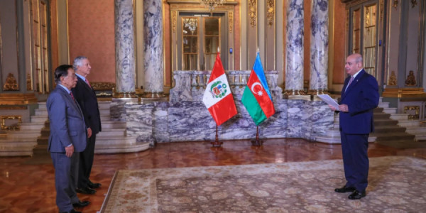 Peru Prezidenti Azərbaycan səfirinin etimadnaməsini qəbul edib