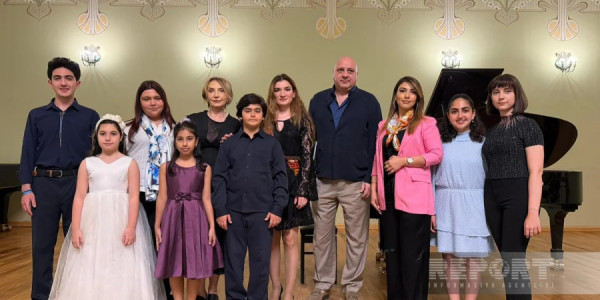 Azərbaycanın gənc ifaçıları Tbilisidə konsert proqramı ilə çıxış ediblər