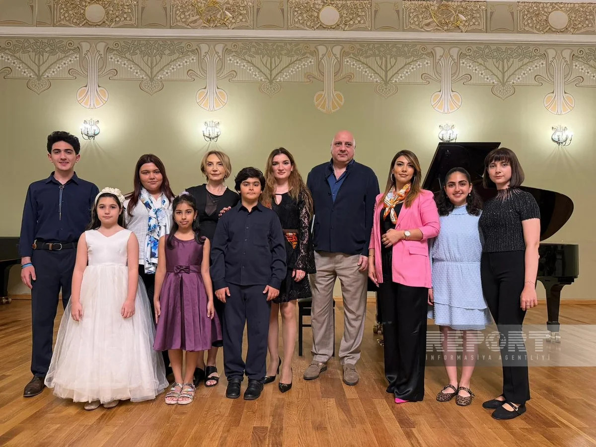 Azərbaycanın gənc ifaçıları Tbilisidə konsert proqramı ilə çıxış ediblər