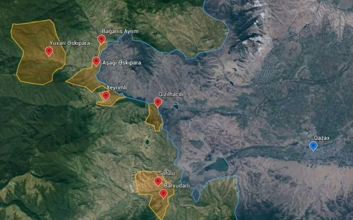 Qazaxın bu kəndləri də Azərbaycana qaytarıla bilər