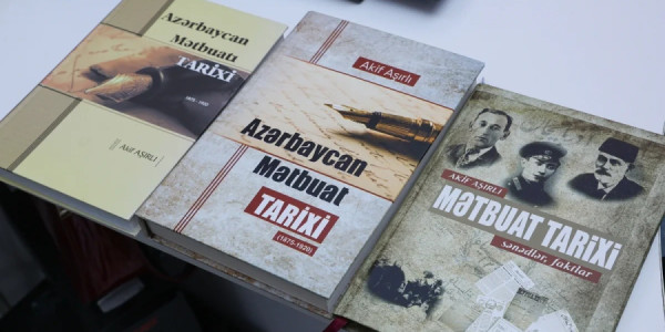 Akif Aşırlının "Azərbaycan mətbuatı tarixi" kitabı Türkiyədə çapa hazırlanır