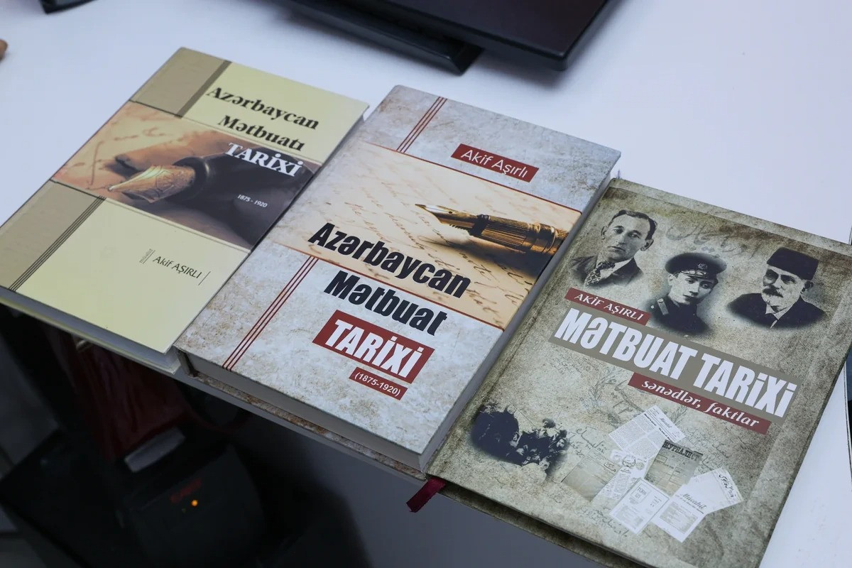 Akif Aşırlının "Azərbaycan mətbuatı tarixi" kitabı Türkiyədə çapa hazırlanır