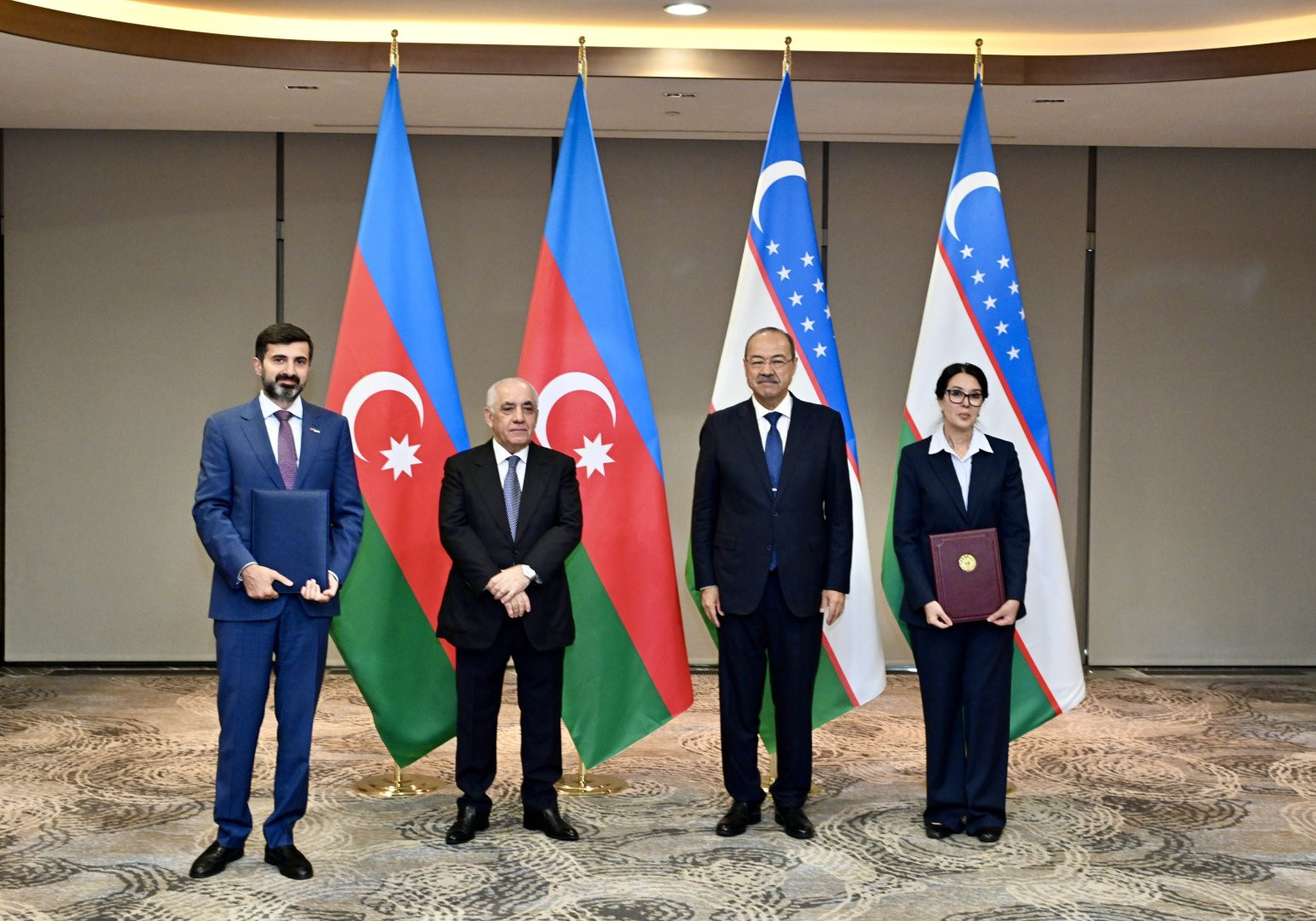 Daşkənddə Azərbaycan və Özbəkistan arasında ikitərəfli sənədlər imzalanıb