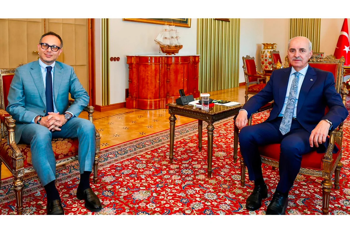 Ramil Həsən və Numan Kurtulmuş türk dövlətləri arasında əməkdaşlığı müzakirə ediblər