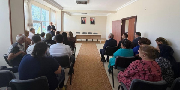 Milli Məclisin deputatı Vüqar Rəhimzadə Ordubadda seçiciləri ilə növbəti görüşünü keçirib - FOTO