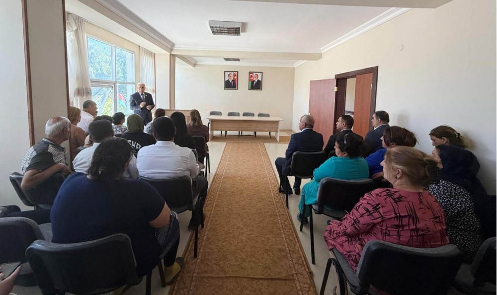 Milli Məclisin deputatı Vüqar Rəhimzadə Ordubadda seçiciləri ilə növbəti görüşünü keçirib - FOTO