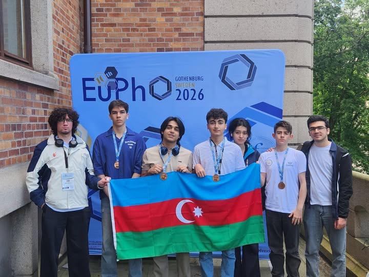Azərbaycan şagirdləri Avropa Fizika Olimpiadasında 4 bürünc medal qazanıblar