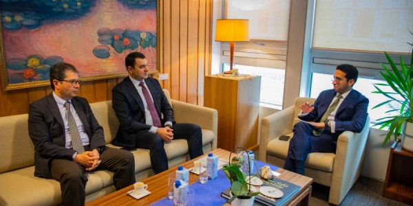 Adil Kərimli UNESCO İcraiyyə Şurasının sədri ilə çoxtərəfli əməkdaşlığı müzakirə edib