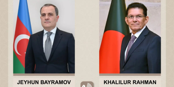 Azərbaycan və Banqladeş XİN başçıları çoxtərəfli platformalarda əməkdaşlığı müzakirə ediblər