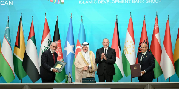 Azərbaycan və İslam İnkişaf Bankı Qrupu arasında sənədlər imzalanıb