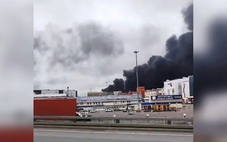 Moskva bazarında dron hücumu: