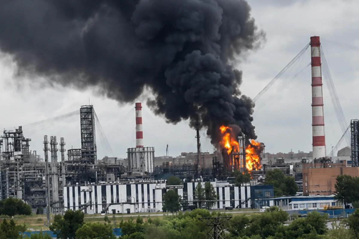 Moskva Neft Emalı Zavodunda neft emalı dayandırıldı