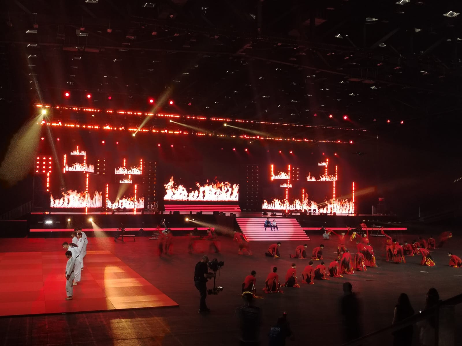 Məktəblilərin Respublika İdman Olimpiadasının açılış mərasimi keçirilib