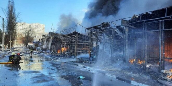 Rusiya Poltavaya zərbə endirib, ölən və yaralananlar var