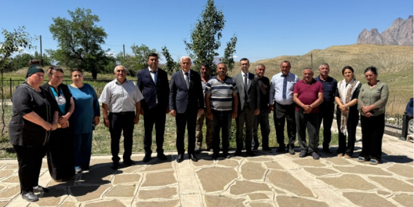 Milli Məclisin deputatı Vüqar Rəhimzadə Culfada seçiciləri ilə növbəti görüşlərini keçirib