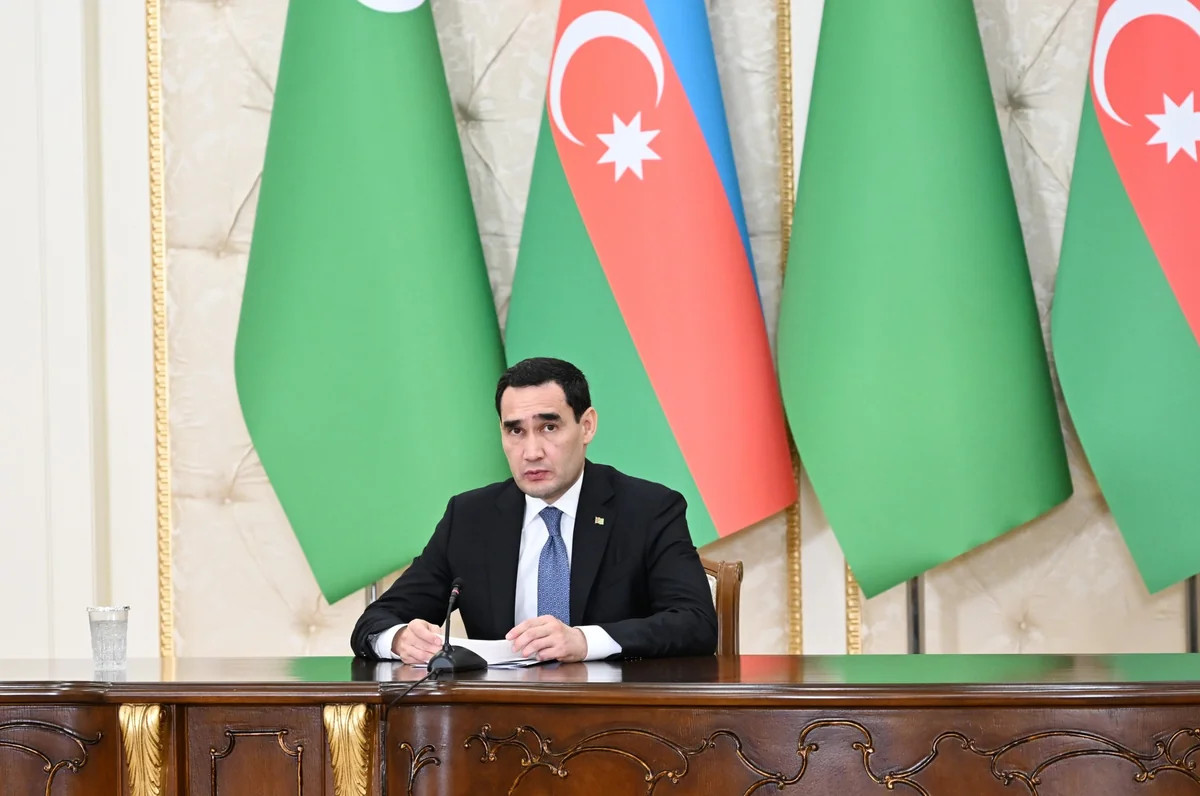 Sərdar Berdiməhəmmədov "Dostlug" tankerinə görə İlham Əliyevə təşəkkür edib