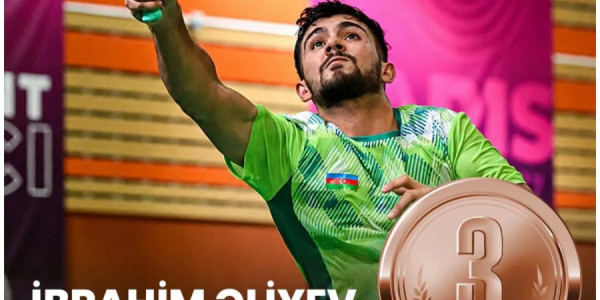 Azərbaycan parabadmintonçusu İbrahim Əliyev beynəlxalq turnirdə üçüncü olub