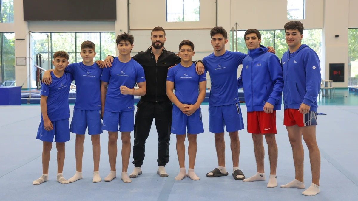 Azərbaycanın idman ulduzları UFC gecəsi öncəsi görüşdü