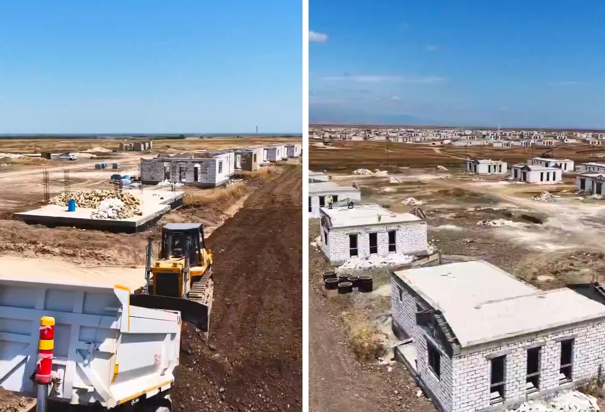 Baş Qərvənddə tikinti işləri davam etdirilir