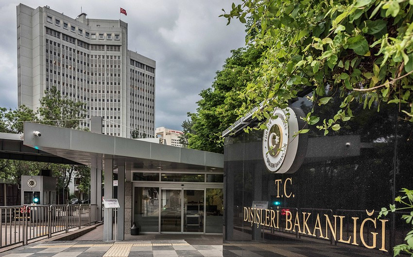 Türkiyə XİN vurulan gəmi ilə bağlı açıqlama yaydı