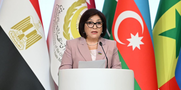 Milli Məclisin sədri Sahibə Qafarova İƏTPİ Konfransının 20-ci sessiyasının açılış mərasimində çıxış edib
