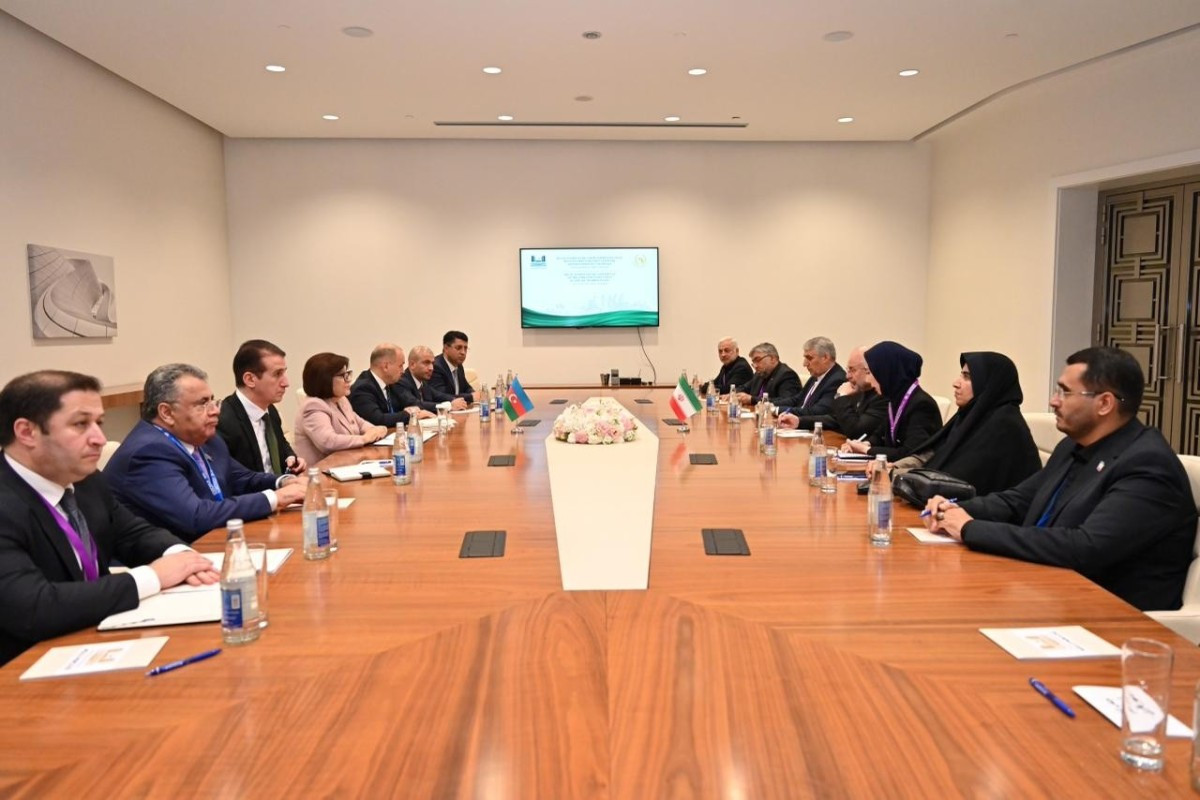 Milli Məclisin sədri Qalibafla görüşüb, regiondakı proseslər müzakirə olunub