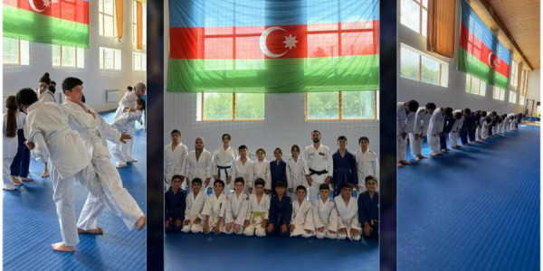 Xankəndidə yeni cüdo zalı istifadəyə verilib